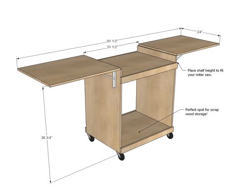 Miter Saw Stand Plans, Gerobak Dorong, Diy Space Saving, Mitre Saw Stand, Woodworking Plans Pdf, Diy Table Saw, Diy Space, Workbench Plans, Woodworking Bench