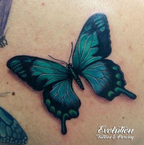 Butterfly Tattoos, Watercolour Tattoos, Tattoo Birds, Watercolor Tattoo Ideas, Blue Butterfly Tattoo, Butterfly Tattoos For Women, Watercolor Tattoos, Beautiful Tattoo, Butterfly Tattoo Designs