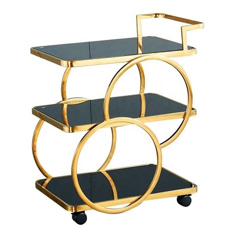 Wine Service, Bar Portable, Decoration Hall, Sideboard Shelf, Prep Table, Metal Wine Rack, Kitchen Trolley, Countertop Material, Silver Top