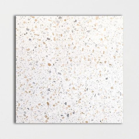 6 Mid-Century Modern Flooring: The Best Options (2023) Mid Century Modern Flooring, White Terrazzo Floor, Terrazzo Floor Tiles, Mid Century Flooring, Modern Flooring, Terrazzo Tile, Tile Covers, Budget Kitchen, Terrazzo Tiles