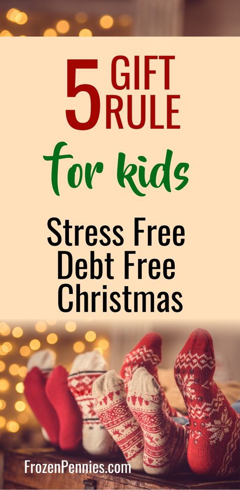 Natal, Want Need Wear Read Ideas Kid, 5 Gift Rule For Christmas, Gift Rule For Christmas, 5 Gift Rule, 4 Gift Rule, Christmas Budget Ideas, Frugal Christmas Gifts, Simplify Christmas