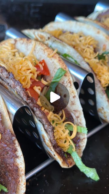 Casey on Instagram: "Smash taco are always a hit at our house! 

#blackstone #blackstoneproducts #blackstonegriddle #smashtacos #tacos #taco #réel #reels #recipe #recipes #simple #easymeals" Black Stone Smash Tacos, Smash Tacos On Blackstone, Smashed Tacos Recipe, Smashed Tacos Blackstone, Blackstone Ground Beef Recipes, Smash Tacos Blackstone, Smoked Tacos, Blackstone Tacos, Smash Tacos Recipe