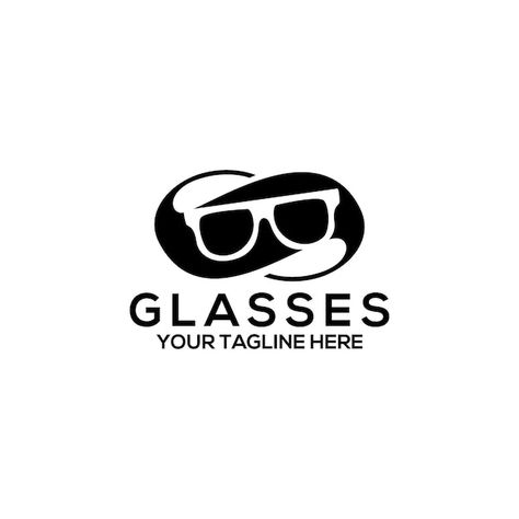 Glasses Logo Design, Eyewear Shop Design, Eyewear Logo, V Card, Logo Sunglasses, Phone Logo, Glasses Logo, Sunglasses Logo, Eyewear Shop