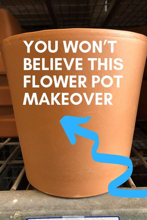 Flower Pot Makeover, Wooden Candlesticks Diy, Pot Makeover, Paint Marbling, Terra Cotta Pot Crafts Diy, Clay Pot Projects, Painted Front Porches, Terra Cotta Pot Crafts, Concrete Ideas