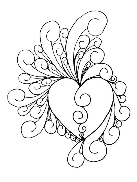 .....lt Embroidery Patterns Heart, Quilling Patterns Free, Heart Free Printable, Quilling Patterns Tutorials, Free Quilling Patterns, Paper Patterns Design, Free Paper Piecing Patterns, Quilling Pattern, Paper Quilling For Beginners