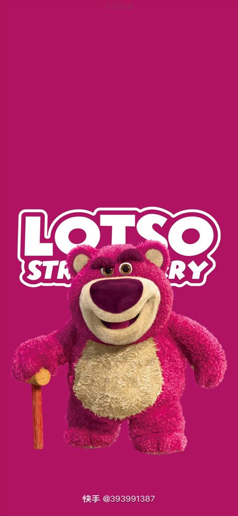 Wallpaper Lotso Iphone, Lotso Toy Story Lockscreen, Lotso Bear Wallpaper, Disney Wallpaper Cute, Wallpaper Toy Story, Toy Story Videos, Wallpaper Cute Cartoon, Wallpapers Cute, 90s Wallpaper Hip Hop