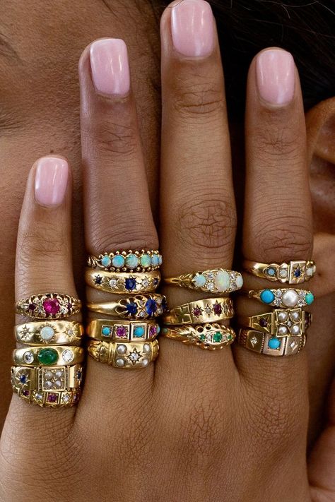 Antique style rings