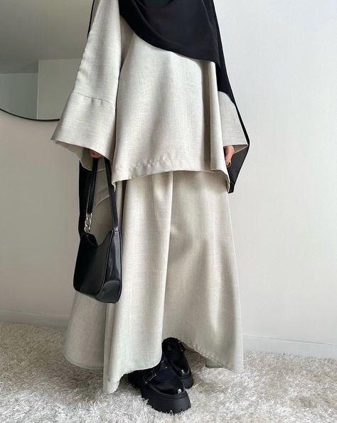 Islamic Modest Fashion, Muslimah Fashion Casual, Muslim Outfits Casual, Hijab Style Casual, Hijabi Fashion Casual, Fashion Top Outfits, Mode Abaya, Modest Dresses Casual, Casual Hijab Outfit