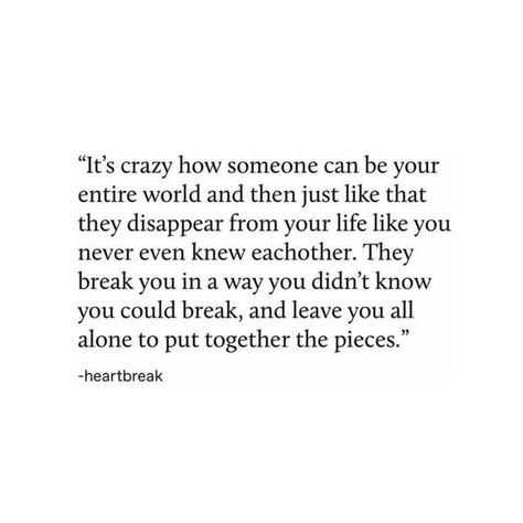 You Broke Me Quotes Deep Family, You Left Us Quotes, Put Me Back Together Quotes, My Boyfriend Left Me, First Love Broke Me, You Didn't Break Me Quotes, You Broke My Heart Into A Million Pieces, You Left Me For Her Quotes, You Left Like I Was Not A Reason To Stay