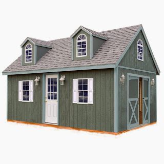 Tiny House Homestead: Converting a Shed into A Tiny House Wood Shed Kits, Wood Storage Shed, Storage Shed Kits, Barn Kits, Wood Storage Sheds, Best Barns, Shed Kits, Shed Doors, Shed Plan