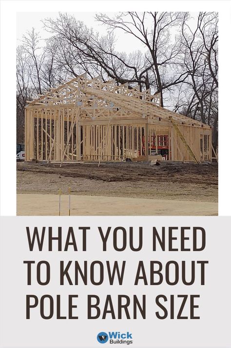 Building a pole barn of any size is no small undertaking, and everyone has different timelines, capabilities, and budgets. 

The right design, the appropriate materials, and smart construction practices are essential for a functional, durable, and cost-efficient building.

In this article we cover several practical reasons why you should build bigger than you think you need. Pole Barn Loft, Pole Barn Cost, Pole Barn Builders, Pole Barn Ideas, Pole Barn Designs, Post Frame Construction, Building A Pole Barn, Barn Builders, Post Frame Building