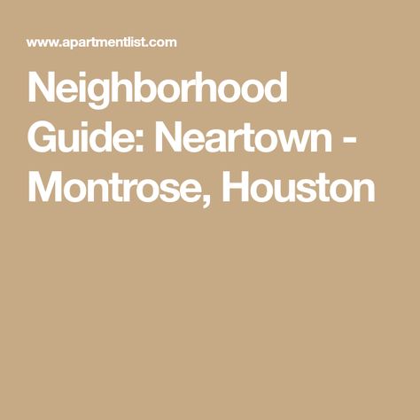 Neighborhood Guide: Neartown - Montrose, Houston Fishbowl Drink, Montrose Houston, Houston Neighborhoods, How To Play Dominoes, Butternut Squash Risotto, British Pub, Neighborhood Guide, Spinach Dip, Honky Tonk