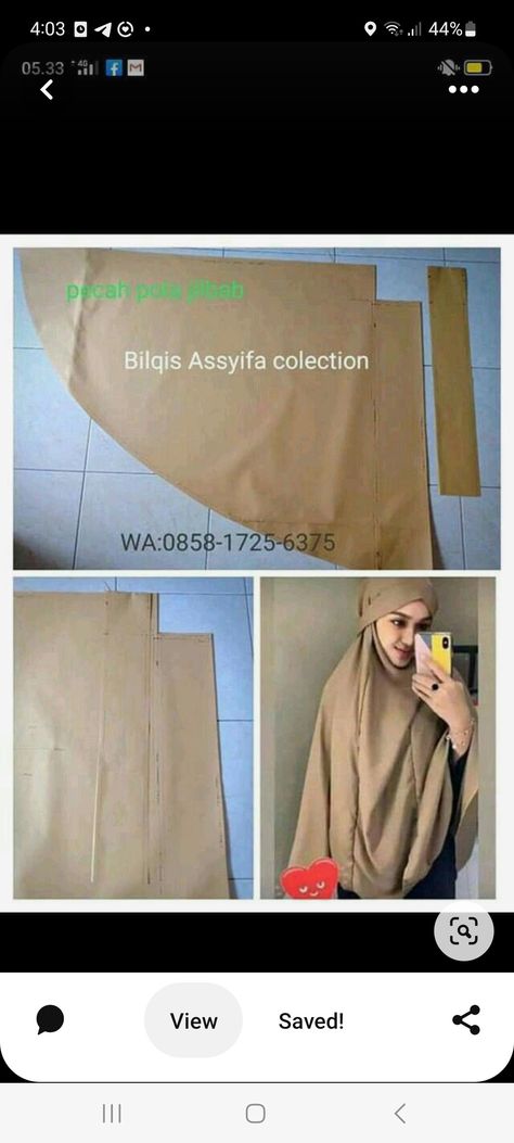 Pola French Khimar, Khimar Pattern, Pola Abaya, Pola Kupluk, French Khimar, Khimar Syar'i, Abaya Pattern, Pashmina Hijab, Teaching Sewing