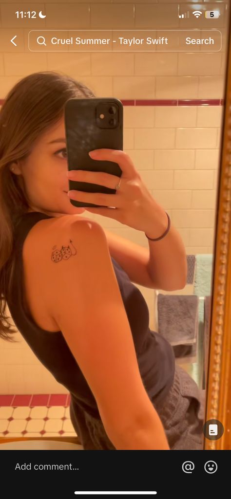 Taylor Swift Cruel Summer Tattoo, Cruel Summer Taylor Swift Tattoo, Cruel Summer Tattoo, Taylor Swift Cruel Summer, Taylor Swift Tattoo, Summer Taylor, Summer Tattoo, Cruel Summer, Tat Ideas