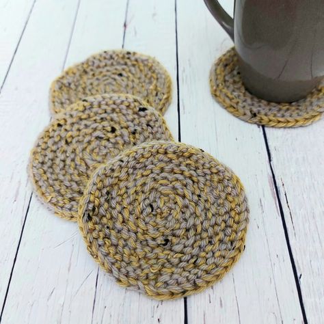 Round Rug Coasters – Handknit Hugs Knit Round Coasters, Knitted Coasters Pattern, Knitted Circle Pattern, Knit Mug Rugs Patterns Free, Knit Coasters Pattern Free, Knit Coaster Pattern, Knit Coasters Pattern, Knitted Coasters Pattern Free, Knit Coasters