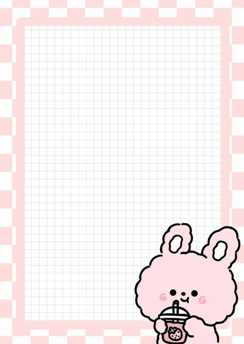 Cute Note Pad Template, Cute Note Template Aesthetic, Cute Notepad Template, Kilonotes Template, Writing Paper Template Aesthetic, Kawai Note Template, Pink Notebook Aesthetic, Pink Aesthetic Template, Aesthetic Note Template