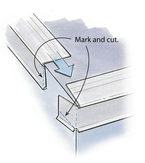 Edge Flashing for Roofs - Fine Homebuilding Pliage Tole, Metal Roof Installation, Roof Truss Design, Fine Homebuilding, Roof Edge, Framing Construction, Roof Flashing, Drip Edge, Home Building Tips