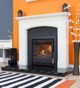 Inset Log Burners, Cassette Stove, Diy Fireplace Mantle, Wall Stove, Inset Stoves, Woodburning Stove, Wood Burners, Wood Burning Stoves, Stove Burner