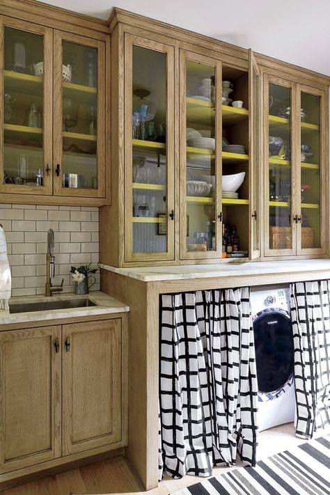 Rustic Mudroom Cabinetry Laundry Room Organization Storage, Blue Laundry Rooms, Florida Cottage, Bedroom Frames, Mud Rooms, Laundry Room Inspiration, Southern Homes, Brick Flooring, Small Cottage