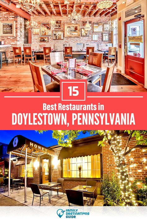 Want to see the best restaurants in Doylestown, PA? We’re FamilyDestinationsGuide, and we’re here to help: From incredible brunch spots and amazing places to eat dinner, to local foodie spots and hidden gems, discover the BEST Doylestown restaurants - so you get memories that last a lifetime! #doylestown #doylestownrestaurants #restaurantsindoylestown #bestrestaurantsindoylestown #placestoeatdoylestown Doylestown Pennsylvania, Johnstown Pennsylvania, Doylestown Pa, Lunch Places, Allentown Pennsylvania, Pennsylvania Travel, Alaska Vacation, Healthy Restaurant, Fancy Restaurants