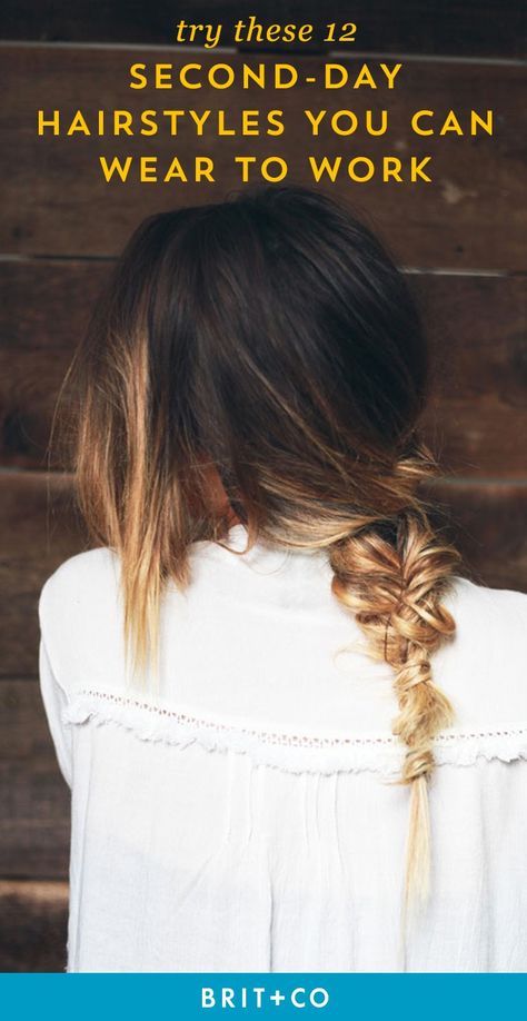 Roll out of bed + look fabulous with this second-day hairstyle guide. Botticelli Hair, Second Day Hair, Hairstyle Guide, Date Hairstyles, Hair Inspired, Day Hairstyles, Lazy Hairstyles, Second Day Hairstyles, Hippie Hair