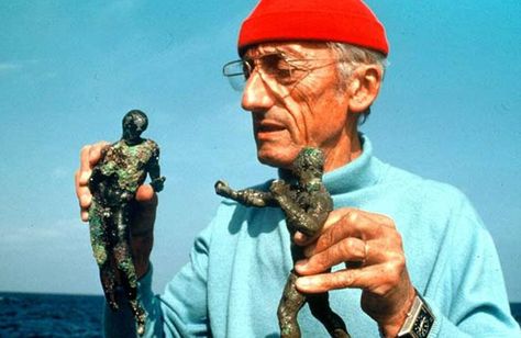 Jacques Yves Cousteau, Respect Your Elders, Jacques Cousteau, Undersea World, Underwater Sea, Life Aquatic, Wes Anderson, Inspirational People, Under The Sea