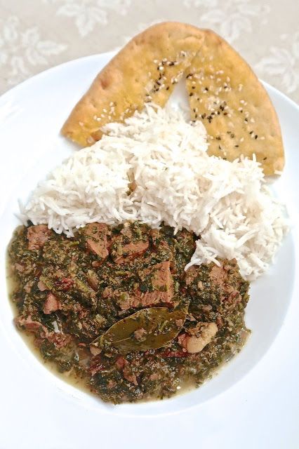 Scrumpdillyicious: Saag Gosht: Indian Lamb & Spinach Curry Saag Gosht, Lamb Cuts, Punjabi Cuisine, Spinach Curry, Goat Meat, Mustard Greens, Coriander Seeds, Leafy Greens, Garam Masala