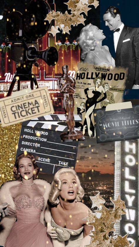 #aesthetic #vintage #collage #hollywood #moodboard Vintage Hollywood Party, Oscars Aesthetic, Hollywood Glamour Party, Old Hollywood Prom, Old Hollywood Party, Hollywood Glamour Aesthetic, Old Hollywood Theme, Old Hollywood Aesthetic, Hollywood Birthday Parties