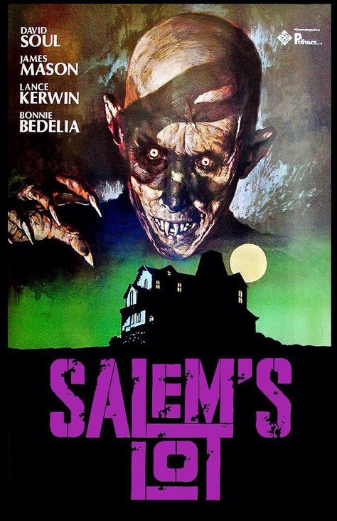 Salem's Lot Best Vampire Movies, Classic Horror Movies Posters, Salem Lot, Vampire Movies, Classic Movie Posters, Horror Posters, Retro Horror, Evil Dead, Horror Movie Art