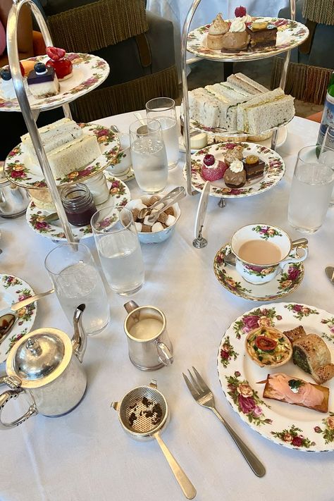 China Tea Set Aesthetic, High Tea Astetic, English Afternoon Tea Aesthetic, British Afternoon Tea Aesthetic, High Tea London, Tea Room Aesthetic, Sydney + Core + Aesthetic, High Tea Aesthetic, British High Tea