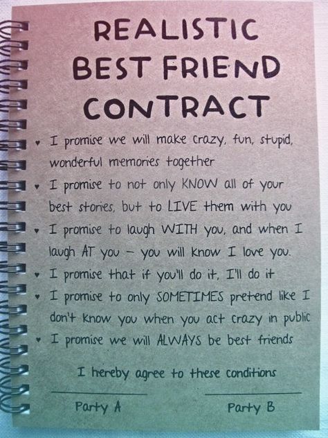 Best Friend Contact, Best Friend Contract, Friend Contract, Best Friend Notes, Best Friend Application, Scrapbook For Best Friend, Letter To Best Friend, Black Color Hairstyles, Best Friend Book