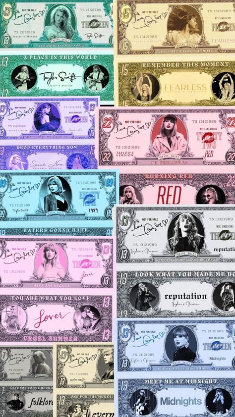 Teh money that i will haver on the future💸 Taylor Swift, Taylor Swift Money, 15 Taylor Swift, Taylor Swift Fearless, This Moment, Connect With People, Your Aesthetic, Creative Energy, The Future