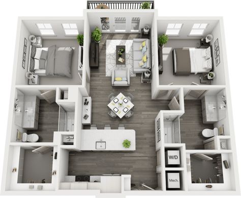 Home Layout 2 Bedroom, Small Home Layout, Bloxburg Apartment Layout, 2 Bedroom Apartment Floor Plan, Small Apartment Floor Plans, Small Apartment Layout, Home Layout, Small House Layout, Tiny House Loft