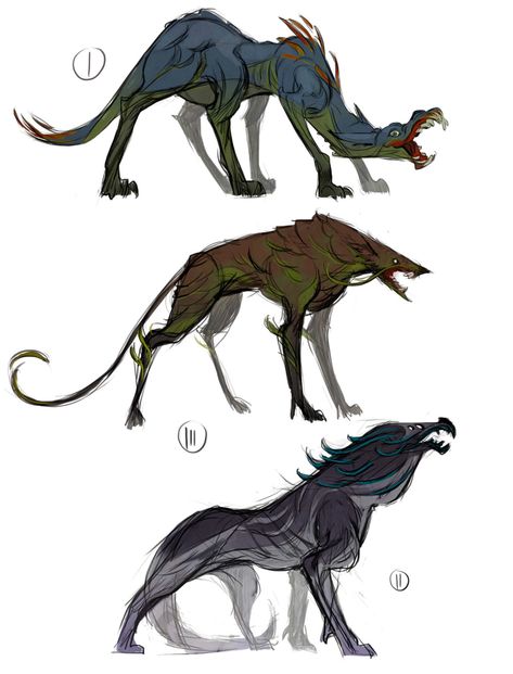 ArtStation - the Bond #SHAVRIN character design, Ivan Shavrin Undead Animals Concept Art, Cryptids Concept Art, Animal Oc Ref Sheet, Eldritch Creature Art, Bug Creature Design, Creature Design Concept, Beast Reference, Creepy Creatures, Creature Artwork