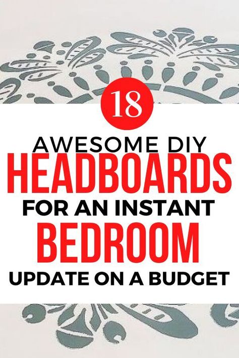 King Sized Headboards Diy, Queen Size Headboard Ideas, Making A Headboard Diy, Repurposed Headboard Ideas Diy, Easy Diy Headboard Cheap, Diy Headboards Easy, Cheap Headboard Ideas Diy, Funky Headboards, Headboard Makeover Diy