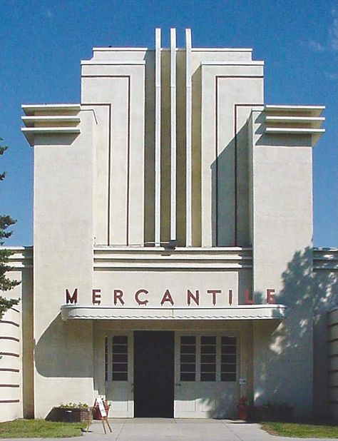 Art Deco Facade, Art Deco Houses, Art Deco City, Great Falls Montana, Entrance Gates Design, Montana Usa, Streamline Moderne, Montana State, Deco Architecture