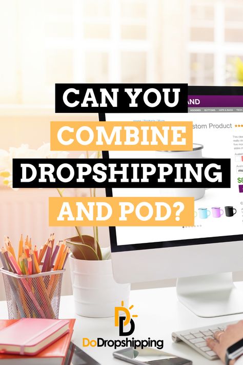 Learn how you can combine print-on-demand and dropshipping to diversify your online business. ⁠🤩 ⁠ This article will give you the pros and cons of each business model as well as some examples of stores that are POD and help you identify if this could be a good option for your online business. Starting A Print On Demand Business, How To Start Dropshipping Business, How To Start Print On Demand Business, Shopify Print On Demand, Dropshipping Ideas, Best Dropshipping Suppliers, Print On Demand Business, Saving Techniques, Dropshipping Products