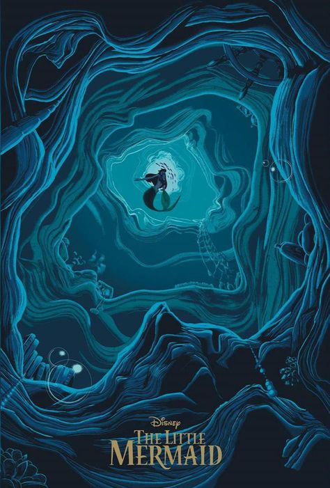 The Little Mermaid (1989) [730 1080] by Thomas T Mermaid Poster Aesthetic, Never Land Mermaids, Disney Movies Wallpaper, Disney Posters Aesthetic, Ariel The Little Mermaid Aesthetic, Mermaid Movie Poster, Little Mermaid Background, Little Mermaid Illustration, The Little Mermaid Wallpaper