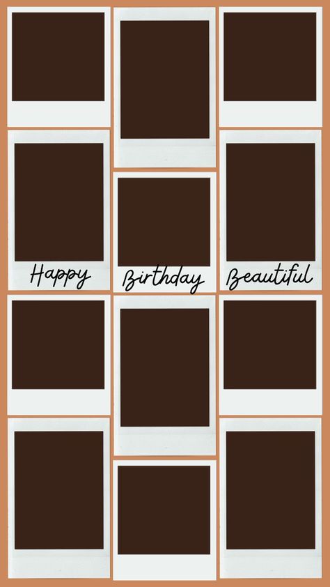 HAPPY BIRTHDAY TEMPLATE🦚🌷 Follow for more🧿🤍 Cute Insta Birthday Story Template, Ig Happy Birthday Story Template, Instagram Story Birthday Posts Template, Aesthetic Bday Template, Bday Frames For Insta Story, Bday Collage Insta, Birthday Post Template Instagram, Bday Collage Template, Easy Story Ideas Instagram