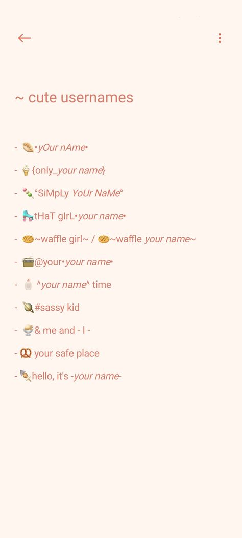 Cute Usernames Aesthetic, Unique Usernames, Cute Username, Cute Usernames, Usernames Ideas, Instagram Username Ideas, Username Ideas, Doodles Drawings, Jute Crafts