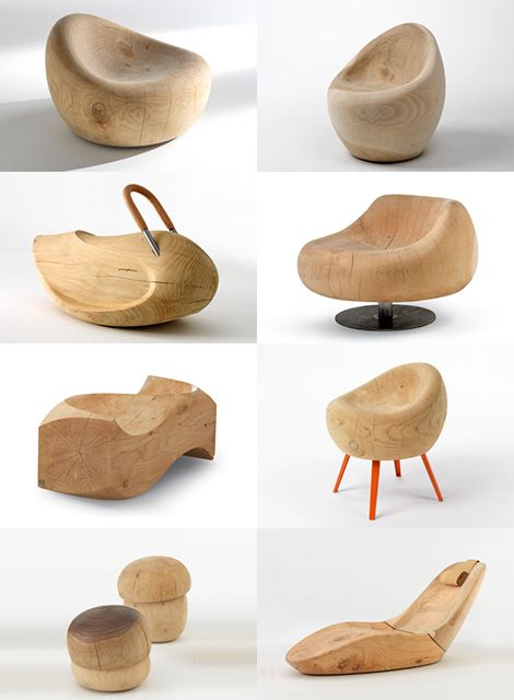 cedar furniture by riva Modern Wooden Furniture, Cedar Furniture, Modern Wood Furniture, Log Furniture, Wood Arm Chair, Chaise Design, Wooden Stools, Cedar Wood, Wooden Art