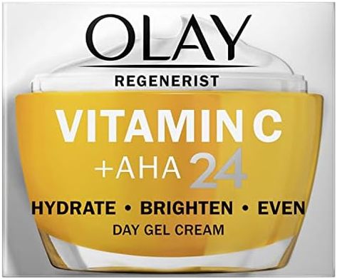 Olay Vitamin C + AHA24 Day Gel Face Cream For Bright And Even Tone 50ml Check more at https://uk.productsoffer.in/olay-vitamin-c-aha24-day-gel-face-cream-for-bright-and-even-tone-50ml/ Olay Vitamin C, Olay Cream, E Portfolio, Dermatological Skin Care, Olay Regenerist, Citrus Fragrance, Alpha Hydroxy Acid, Bright Skin, Skincare Set