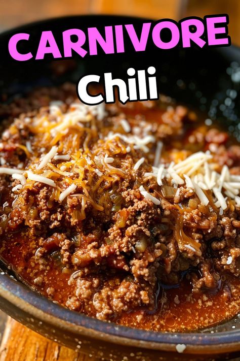 Carnivore Chili Leanne Vogel Keto Recipes, Virta Diet Recipes, Carnivore Zuppa Toscana, Dutch Oven Carnivore Recipes, No Carb Beef Recipes, Carnivore Keto Meal Plan, Carnivore Chilli, Carnivore Pumpkin Recipes, Carnivore Diet Eating Out