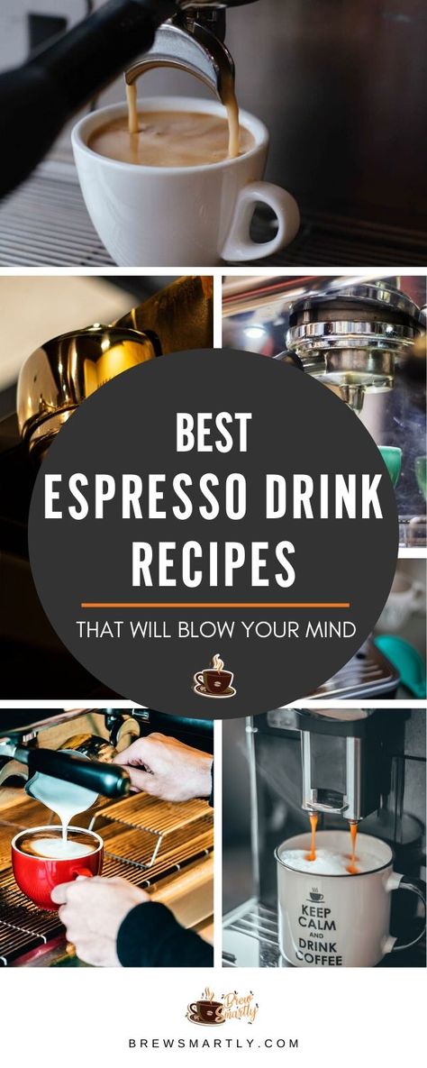 if you're having a bad day then try out these easy espresso drink recipes that will blow your mind. #espresso #delightful #coffee #coffeerecipes #espressorecipes #bestcoffeerecipes #homemade #espressodrinkrecipes Espresso Maker Recipes, Coffee Machine Recipes, Expresso Recipes, Coffee Maker Recipes, Espresso Machine Recipes, Speciality Coffee Recipes, Easy Espresso, Barista Recipe, Espresso Drink Recipes