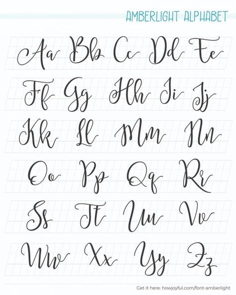 Check out this post with a free worksheet of 30 different calligraphy and lettering alphabets for you to develop your own style #calligraphy #lettering #calligraphybeginners Lettering Alphabet Handwritten, Alfabet Font, Calligraphy Fonts Alphabet, Lettering Styles Alphabet, Lettering Guide, Handwriting Alphabet, Alfabet Letters, Alphabet A, Hand Lettering Art