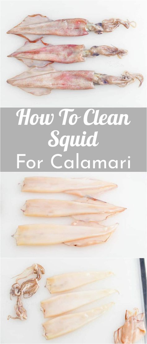 Cooking Squid, Cooking Calamari, Baby Squid, Squid Ink Pasta, Calamari Recipes, Squid Recipes, Fried Calamari, Caribbean Cuisine, Making Pasta