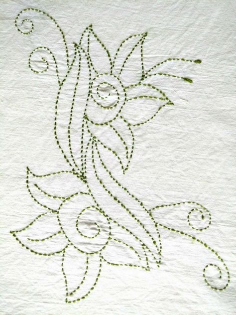 40 Never Seen Before Embroidery Design Ideas - Hobby Lesson Running Stitch Embroidery, Back Stitch Embroidery, Art With Fabric, Candlewicking Embroidery, Stitch Embroidery Design, Advanced Embroidery, Embroidery Template, Hand Embroidery Patterns Flowers, Floral Embroidery Patterns