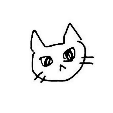 Newjeans Black And White Icon, New Jeans White Icon, Haerin Black And White Icon, Haerin White Icon, Black Widgets Icon, Haerin Cat Drawing, Cat Manga Icon, Black And White Theme Phone, White Cat Widget