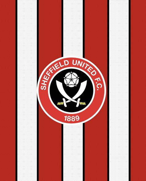 Sheffield Utd wallpaper. Sheffield United Wallpaper, United Wallpaper, Sheffield United, Chicago Cubs Logo, Sheffield, Football Club, Premier League, Fifa, White And Black