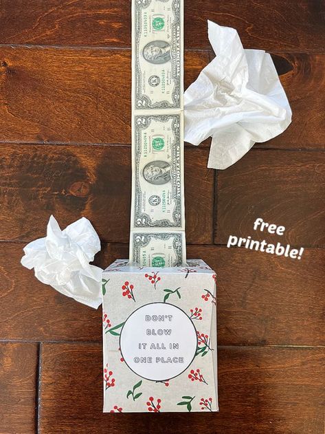 Money Box Diy, Creative Ways To Give Money, Ways To Give Money, Creative Money Gifts, Kleenex Box, Magazine Crafts, Diy Money, Christmas Money, Cash Gift